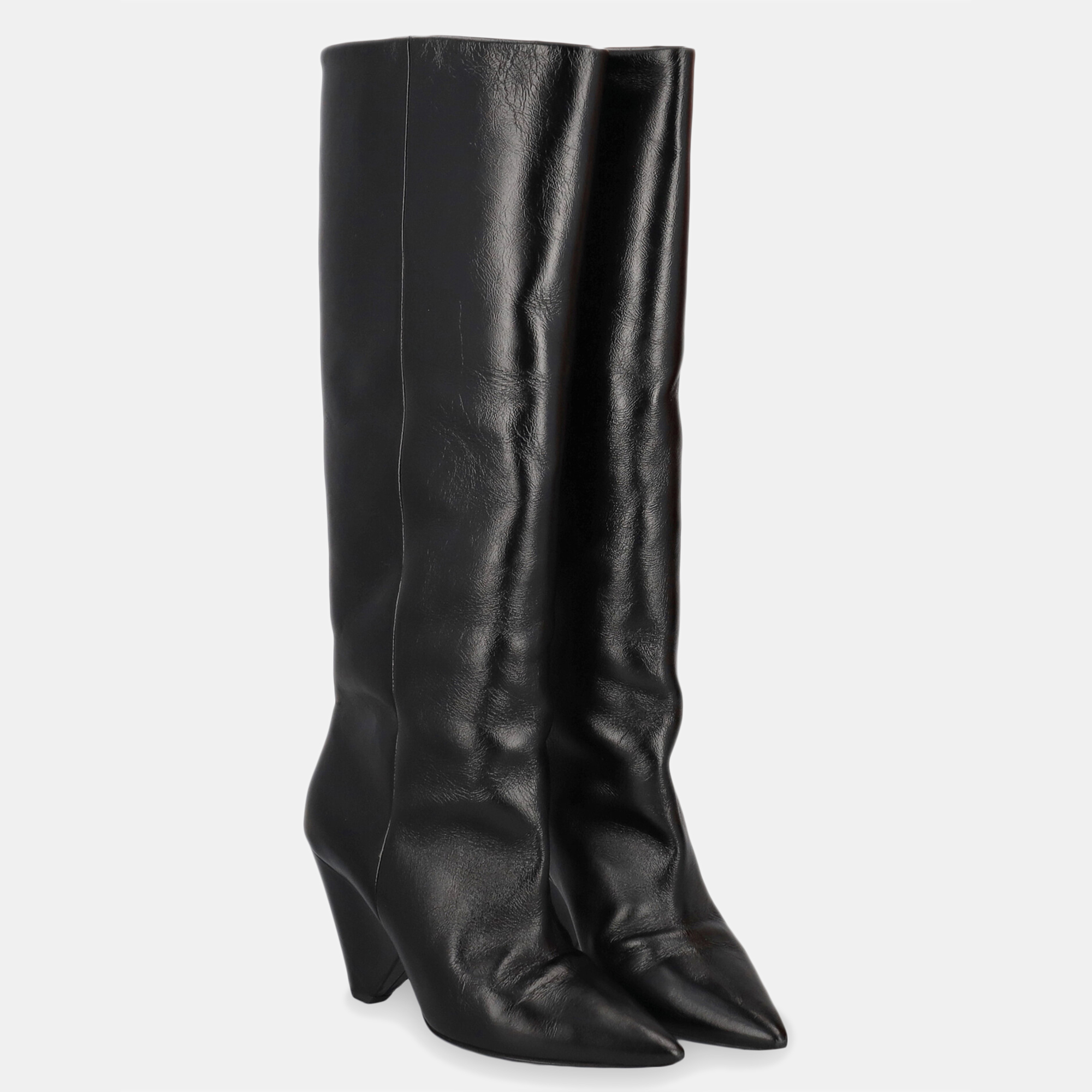 

Saint Laurent Women's Leather Boots - Black - EU