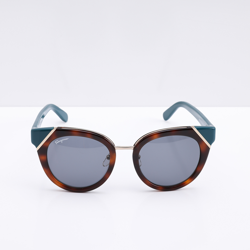 

Salvatore Ferragamo Grey Cat Eye Women's Sunglasses