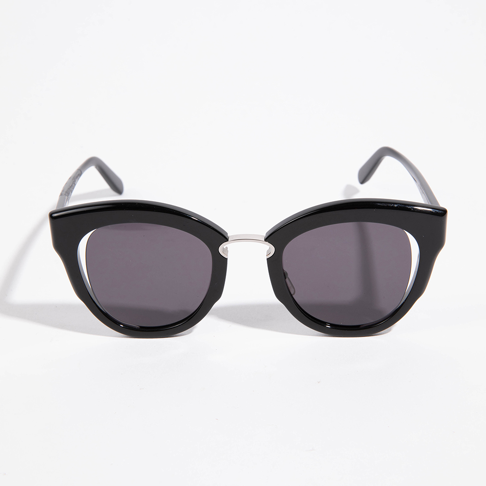 

Salvatore Ferragamo Black Cat Eye Sunglasses