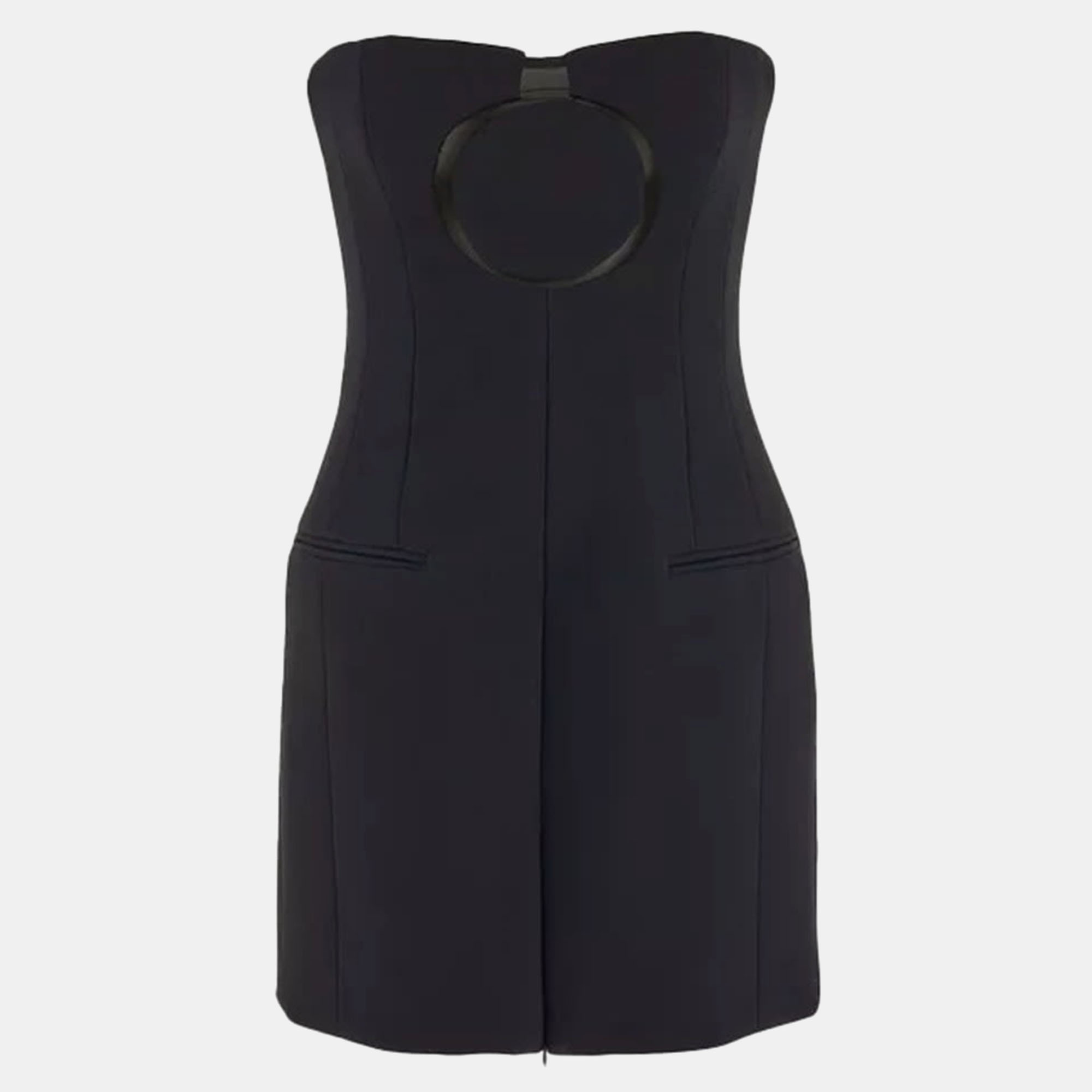 FERRAGAMO Pre-owned Black Cotton Dress