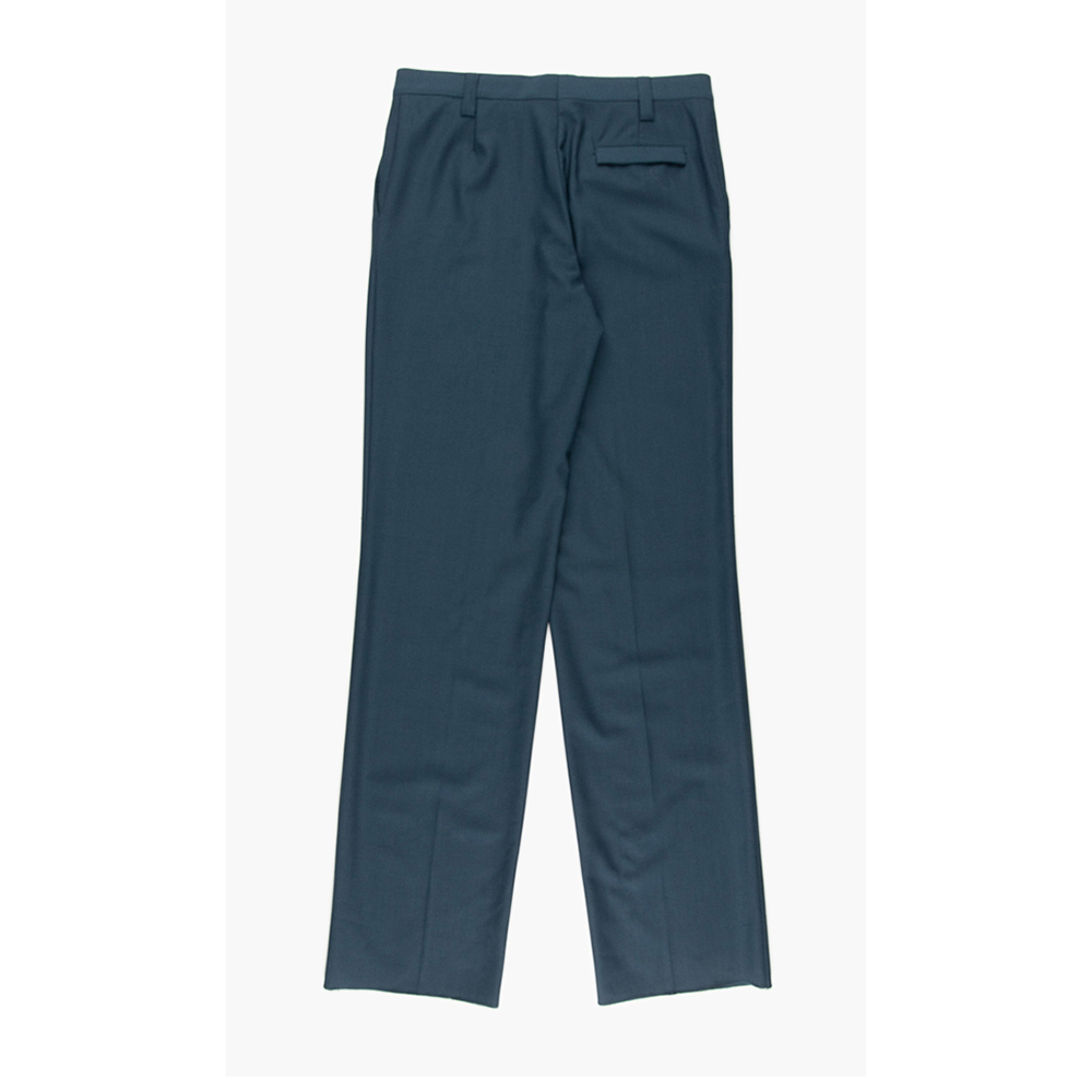 

Salvatore Ferragamo Green Classic Straight Pants  (42