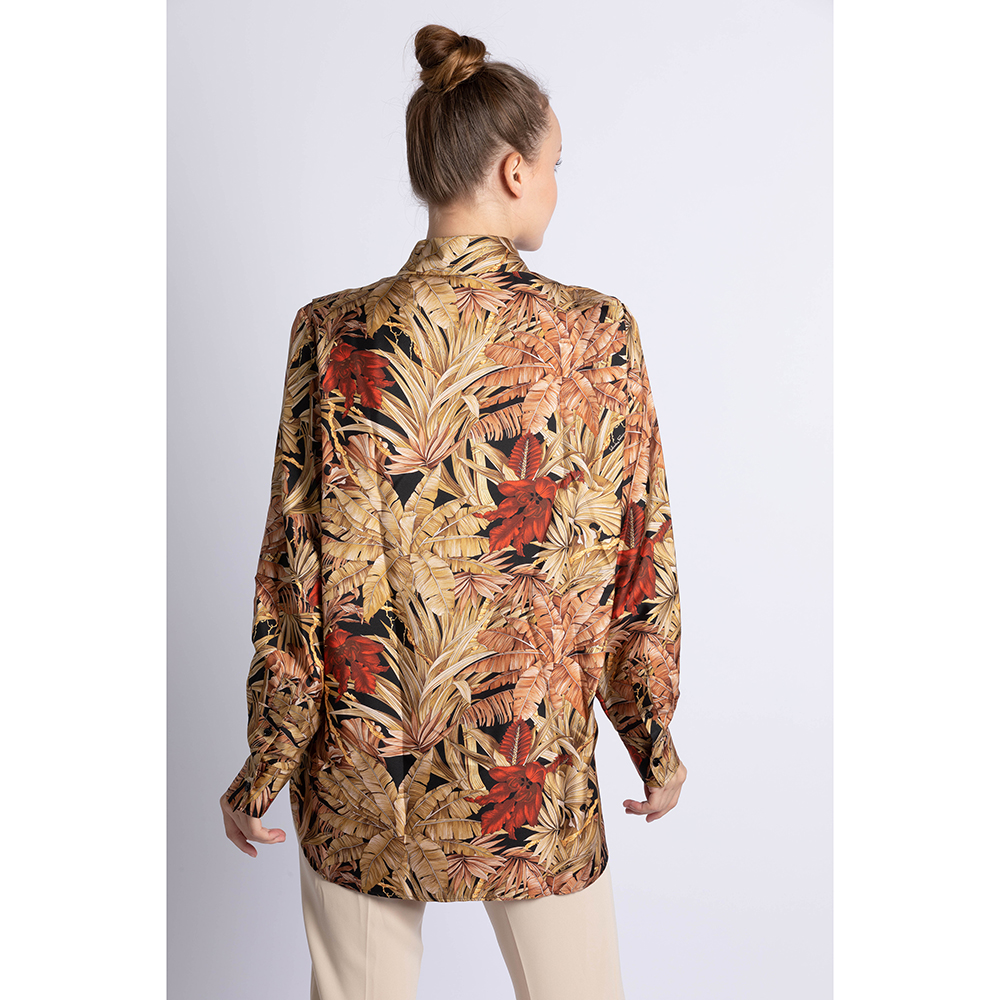 

Salvatore Ferragamo Multi_Color Long Sleeves Shirt  (IT 44, Multicolor