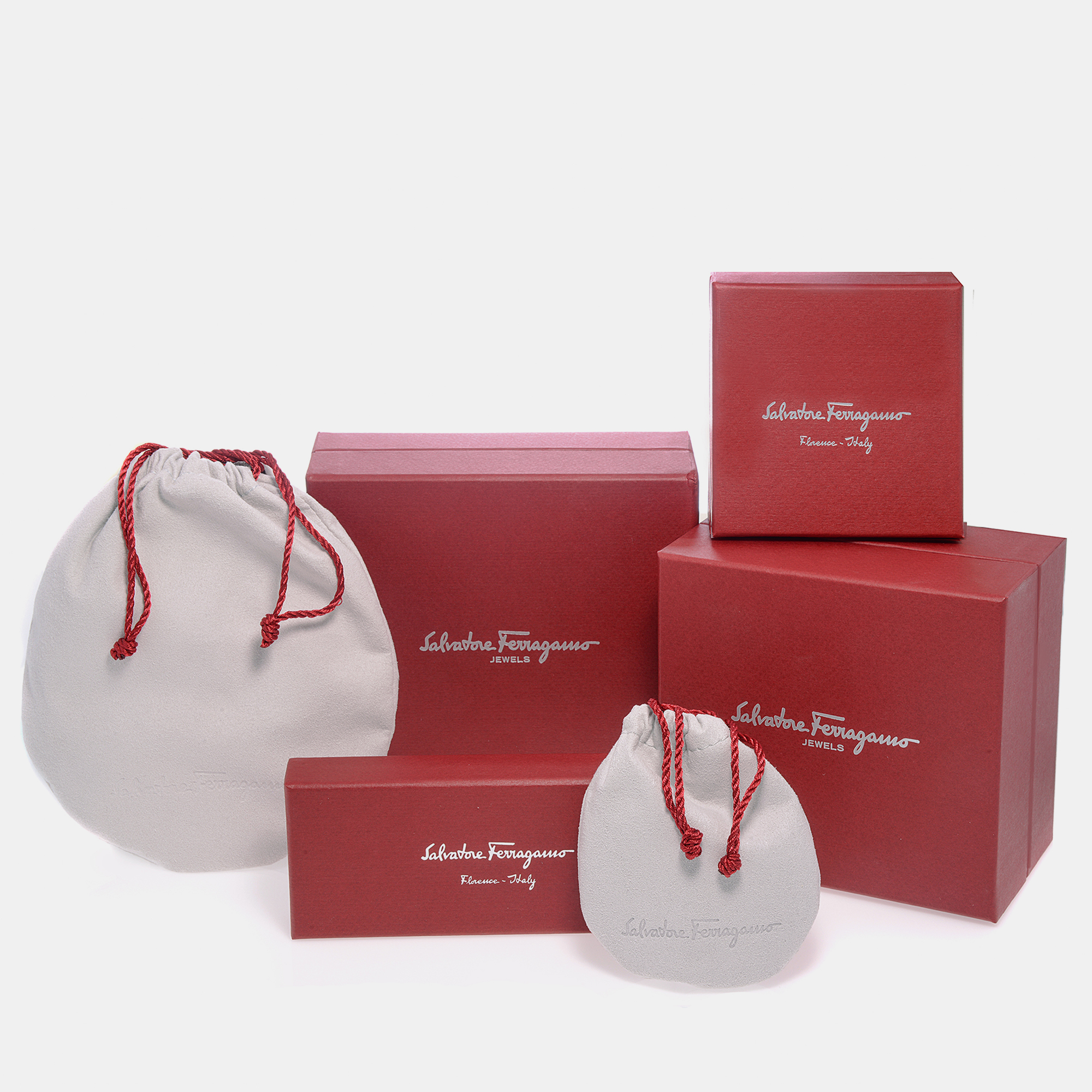 

Salvatore Ferragamo Charms Sterling And Gold Plated Pendant Necklace