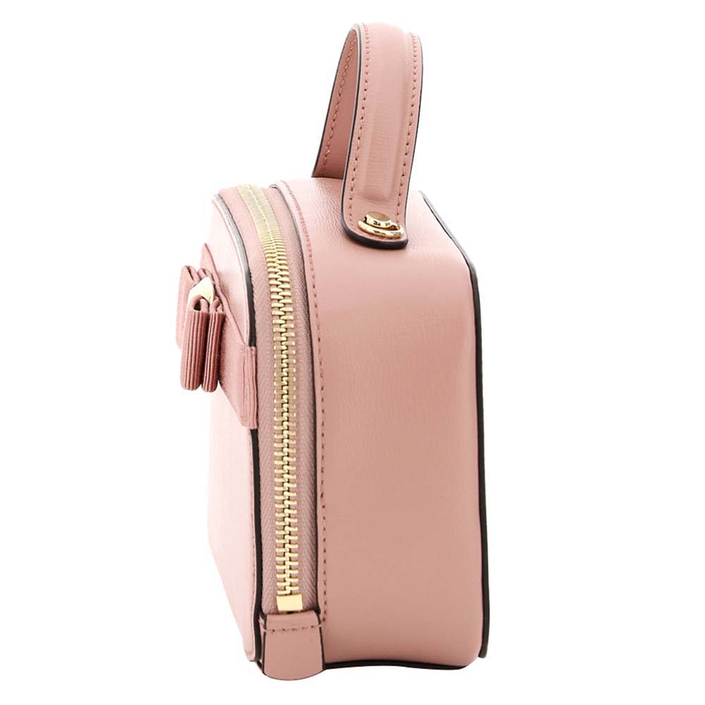 

Salvatore Ferragamo Pink Leather New Vara Bag