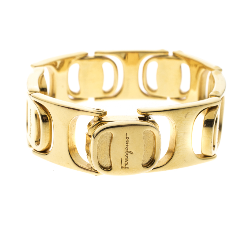 Ferragamo on sale bracelet gold