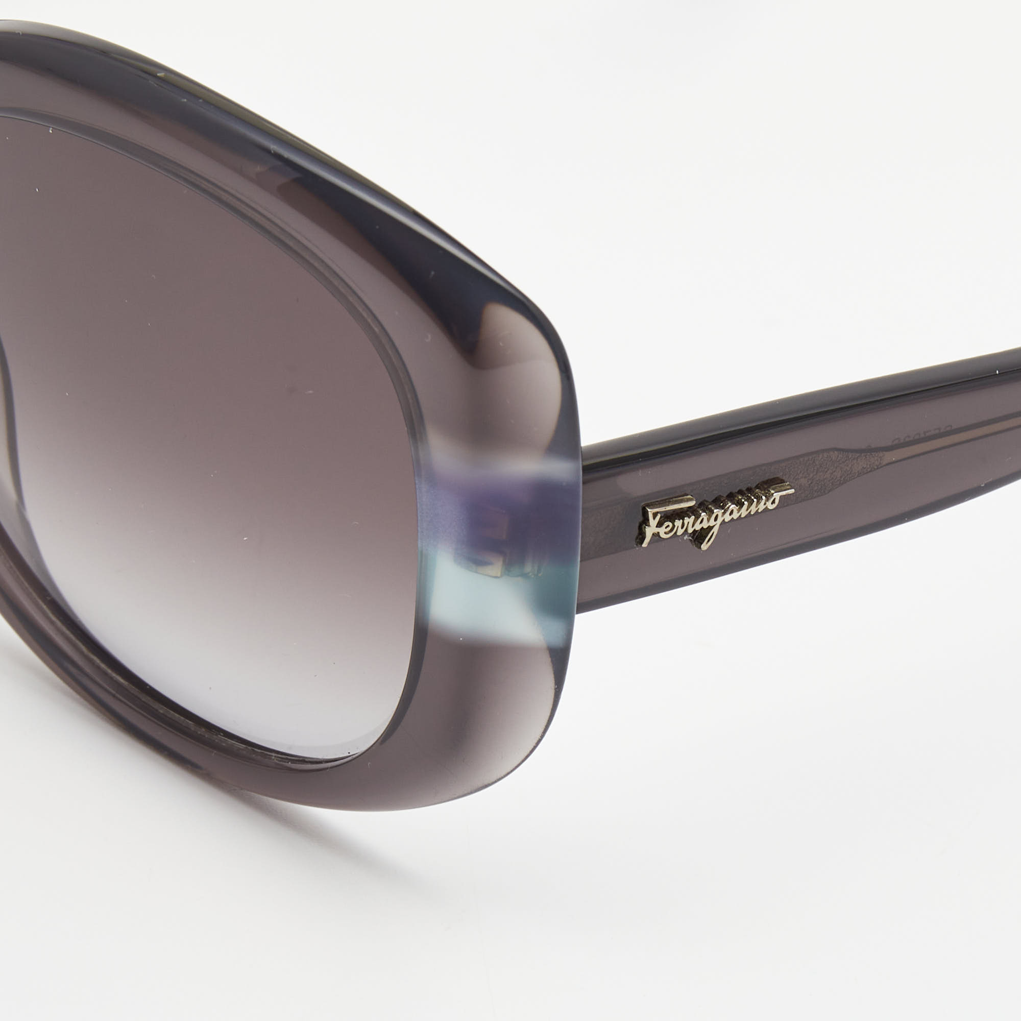 

Salvatore Ferragamo Purple/Grey SF793S Gradient Sunglasses