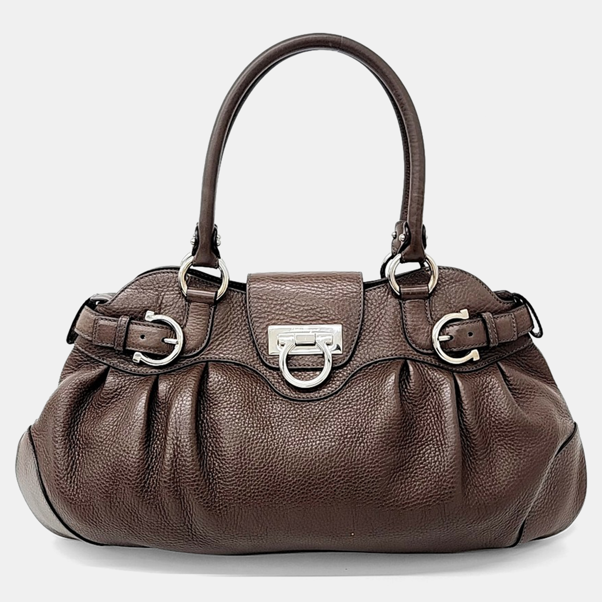 

Salvatore Ferragamo Brown Leather tote bag