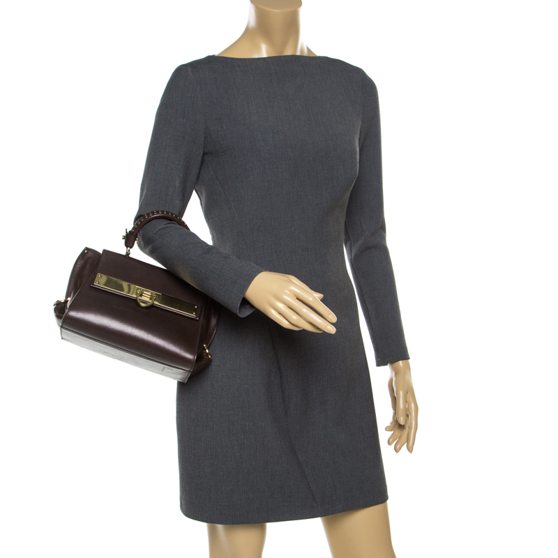 

Salvatore Ferragamo Brown Leather Tote