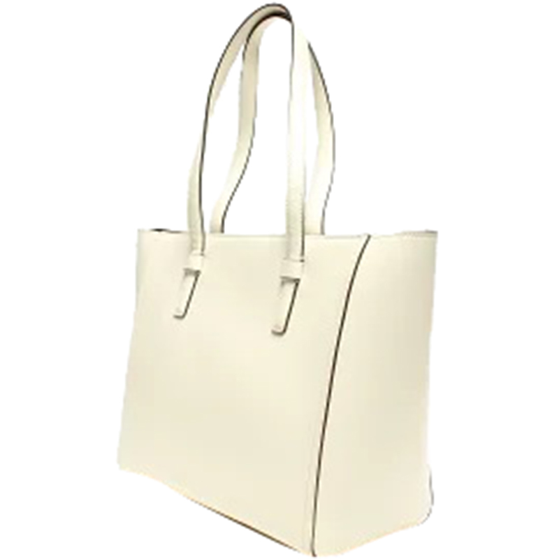 

Salvatore Ferragamo White Leather Tote