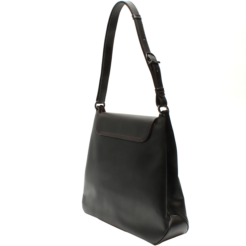 

Salvatore Ferragamo Black Leather Shoulder Bag