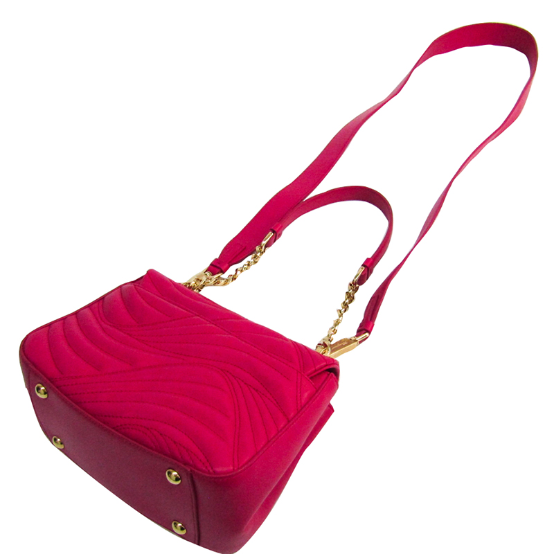 

Salvatore Ferragamo Pink Leather Shoulder Bag