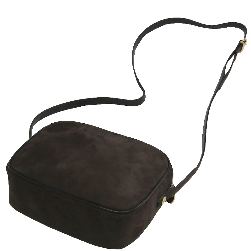 

Salvatore Ferragamo Brown Leather Vara Crossbody Bag