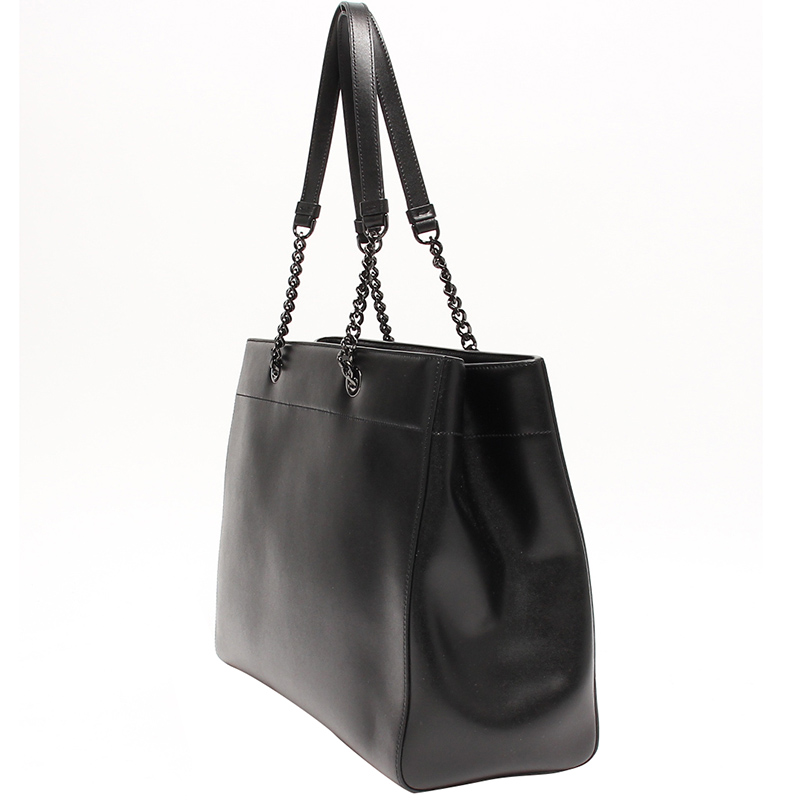 

Salvatore Ferragamo Black Leather Tote Bag