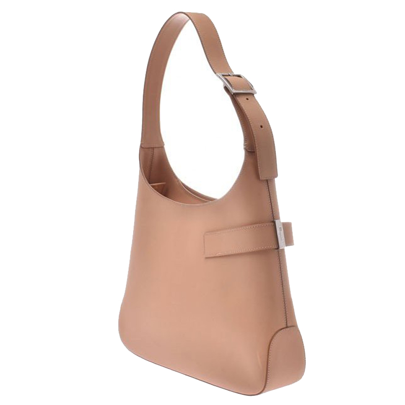 

Salvatore Ferragamo Beige Leather Shoulder Bag