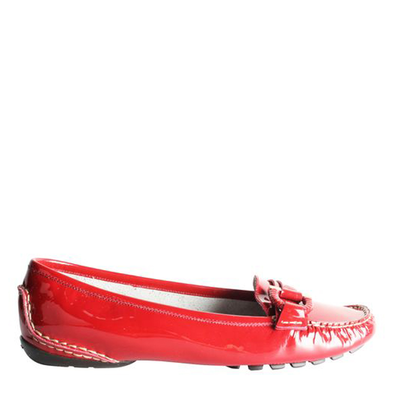 ferragamo patent leather loafers