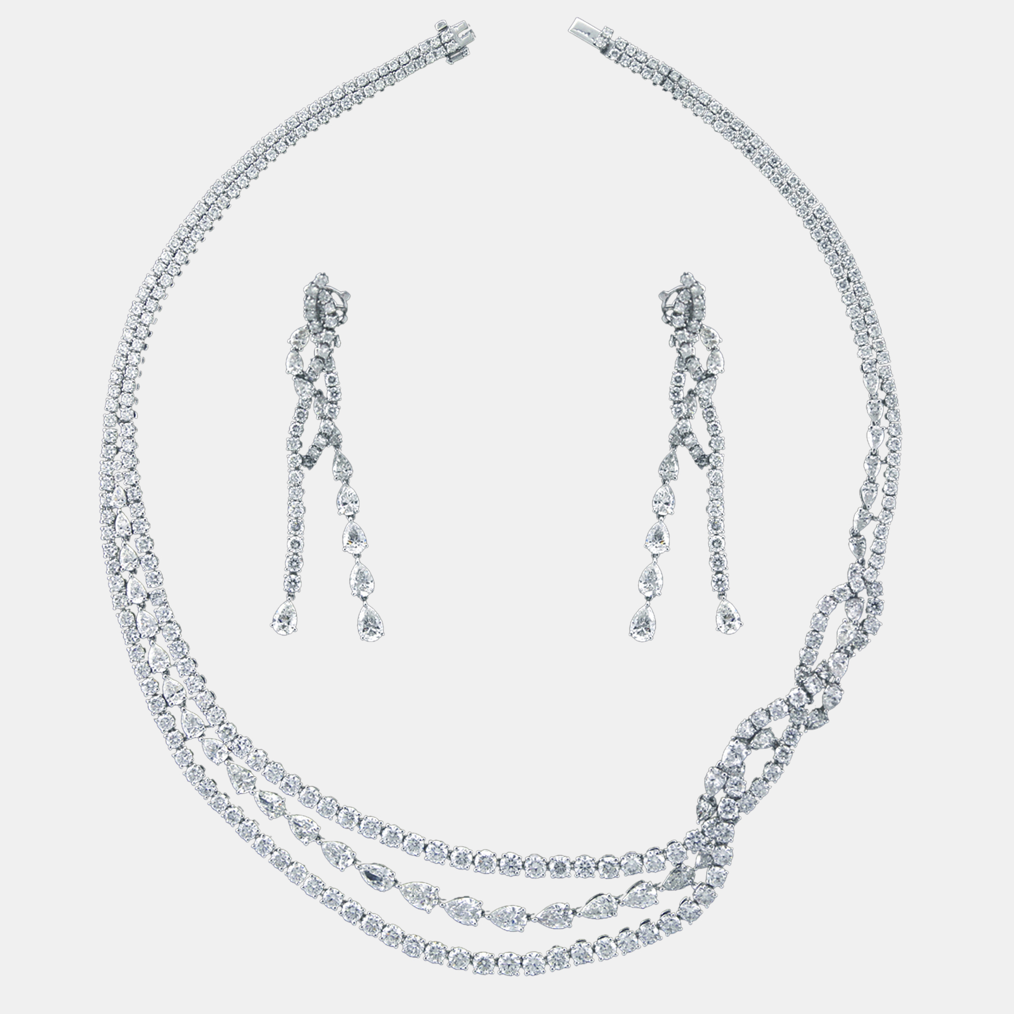 

SAMA 18K White Gold Necklace