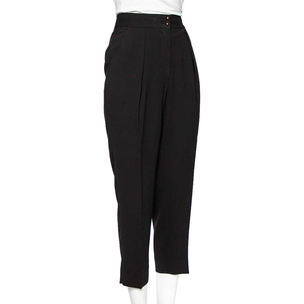

See by Chloe Black Crepe Formal Pants