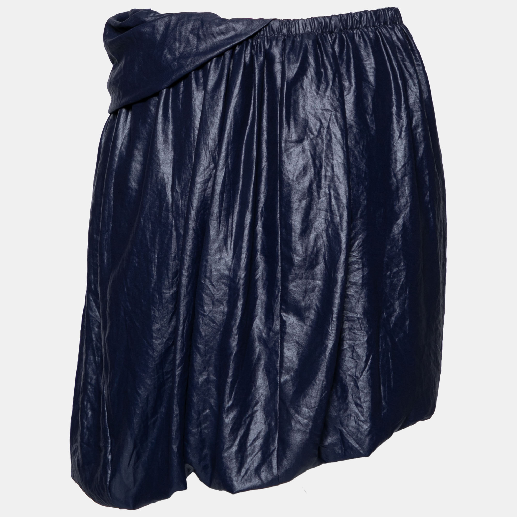 

See by Chloe Navy Blue Synthetic Asymmetric Skirt