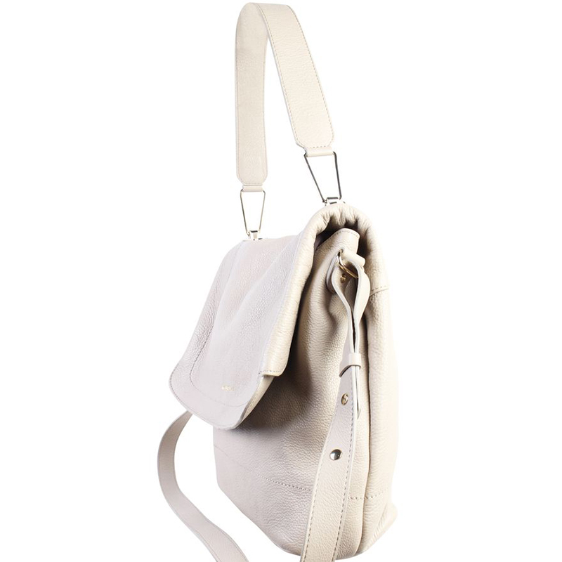 

See by Chloe Grey Leather Flap Satchel Bag