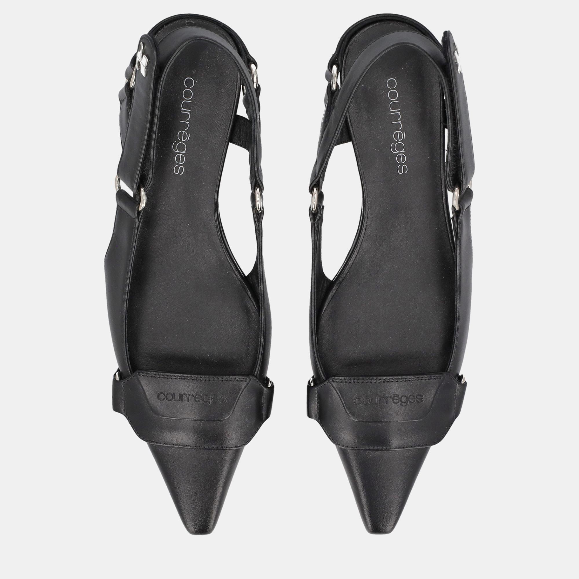 

Sergio Rossi Women's Leather Heels - Black - EU