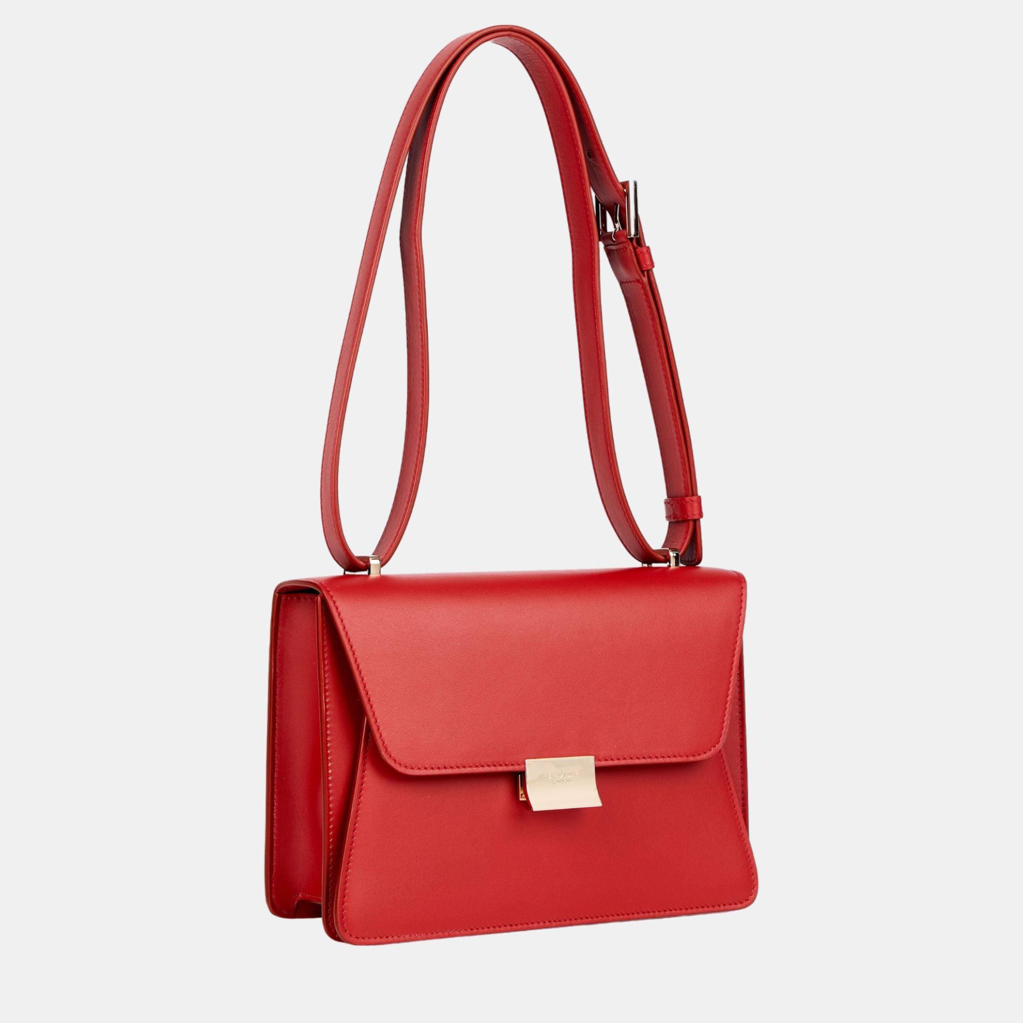 

Sevda London Kate Red Shoulder Bag