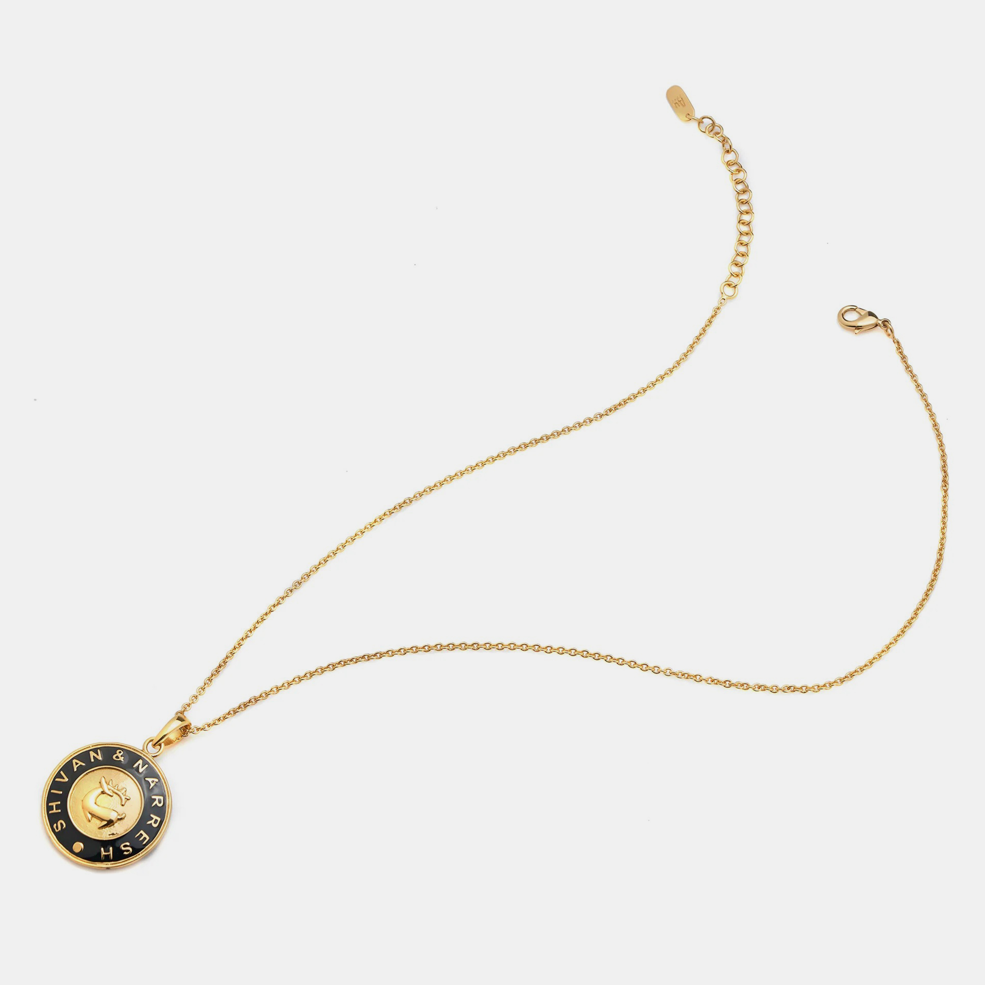 Pre-owned Aulerth X Shivan & Narresh Numisma Pendant Set