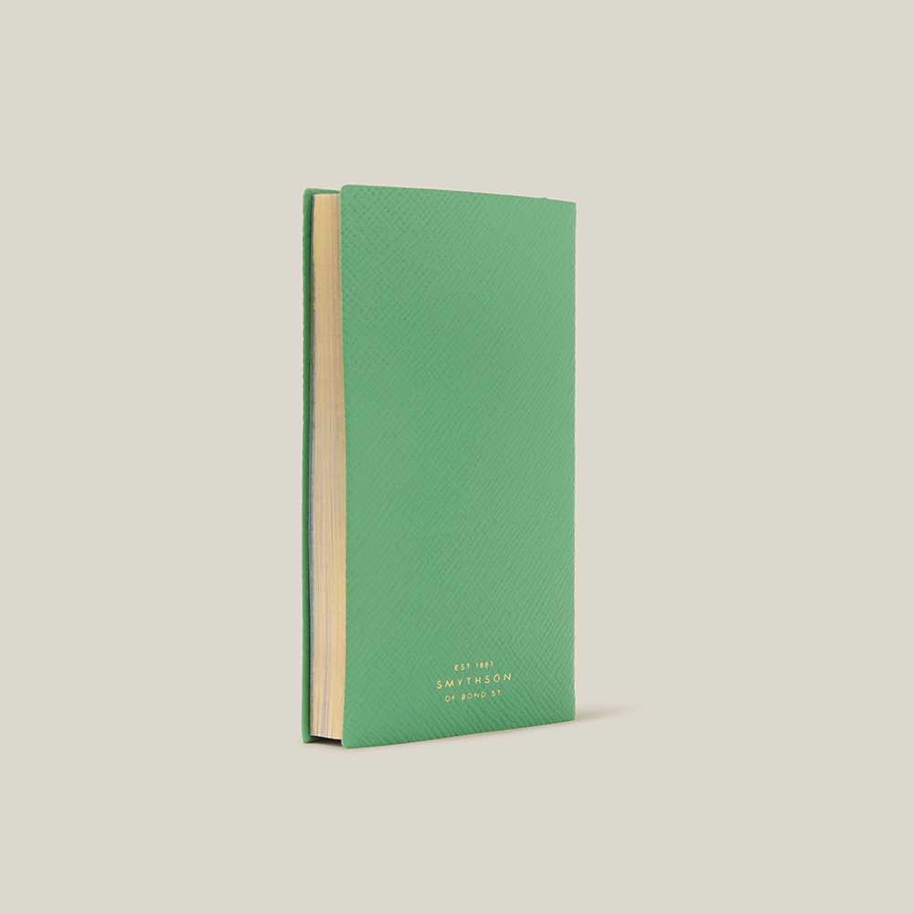 

Smythson Green Panama Inspiration and Ideas Leather Notebook