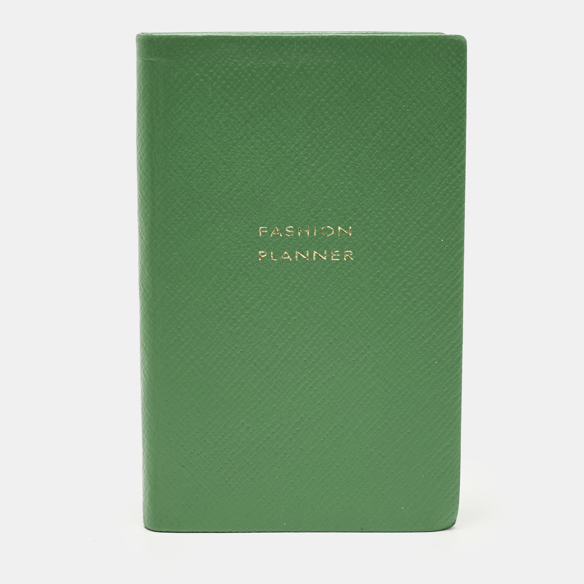 

Smythson Fashion Planner Green Leather