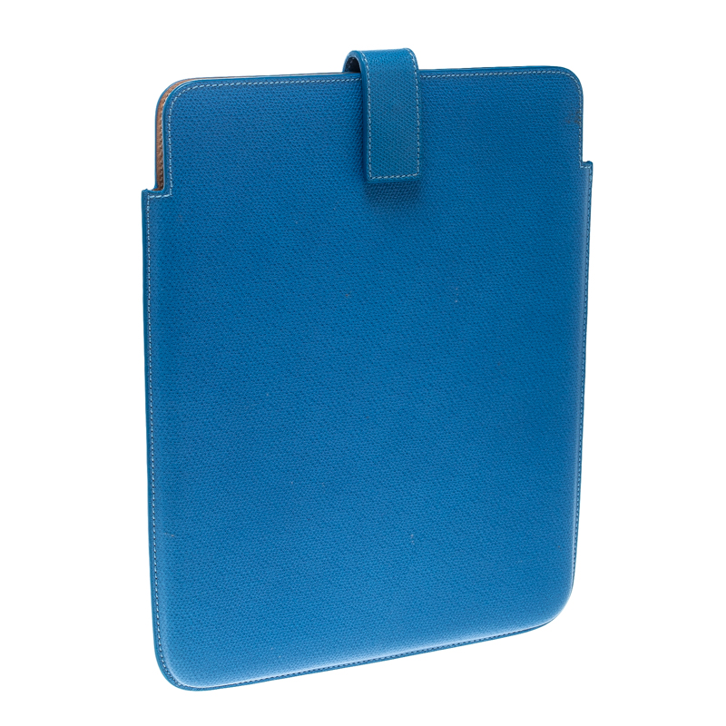 

Smythson Powder Blue Leather Ipad Case