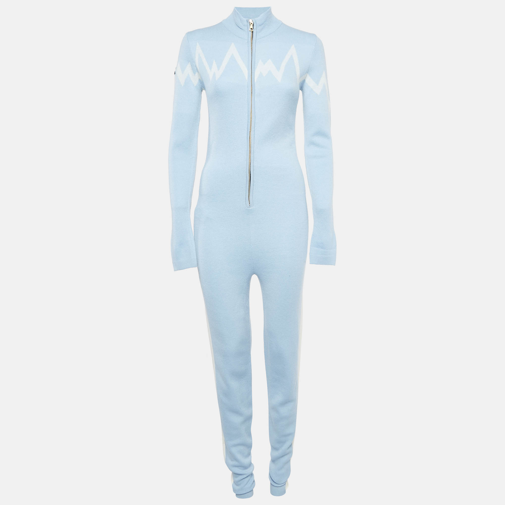 

Snowroller Blue Wool Blend Emilie Ski Suit S