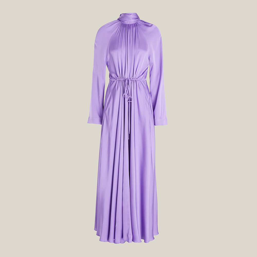 satin maxi dress uk