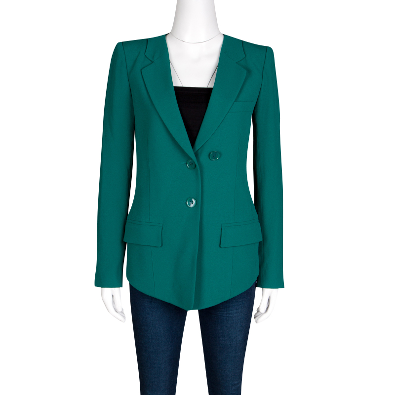 

Sonia Rykiel Emerald Green Tailored Blazer