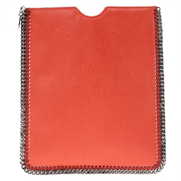 Pre Owned Stella McCartney Orange Falabella iPad Case