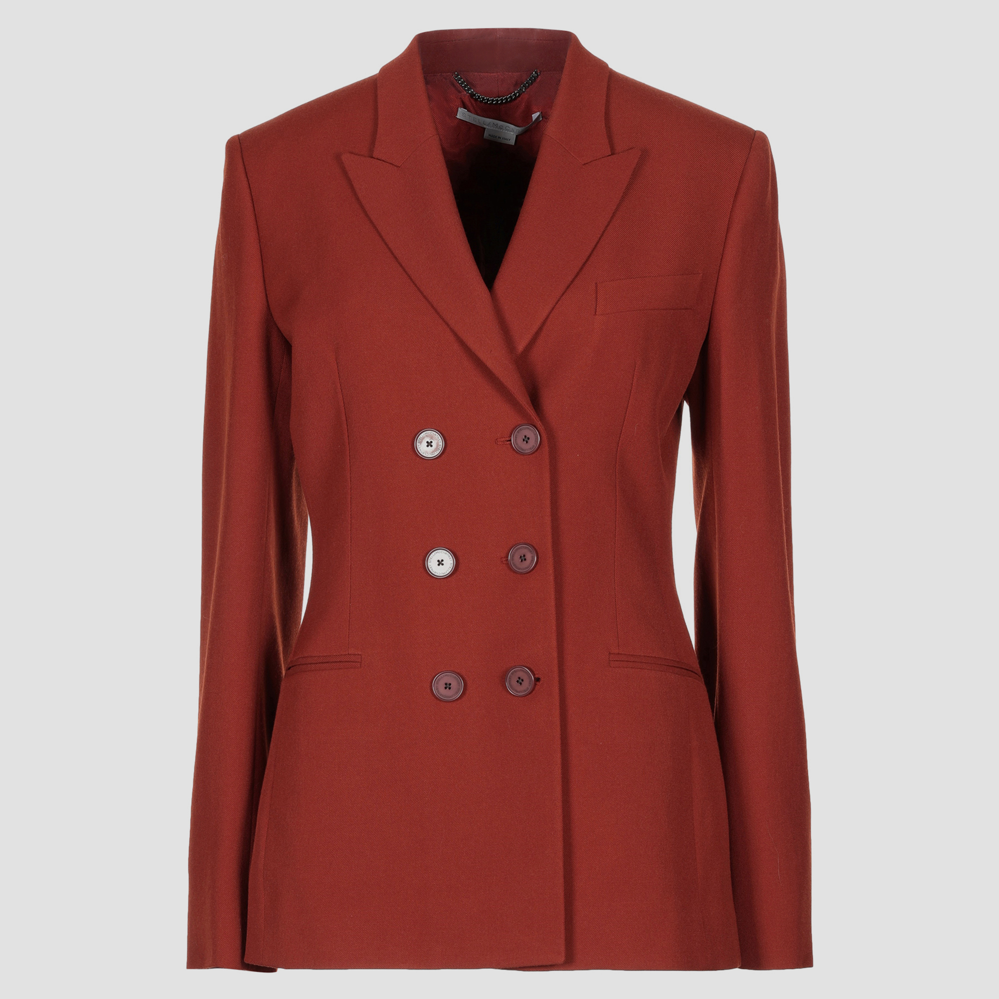 Pre-owned Stella Mccartney Wool Blazers 42 In Red
