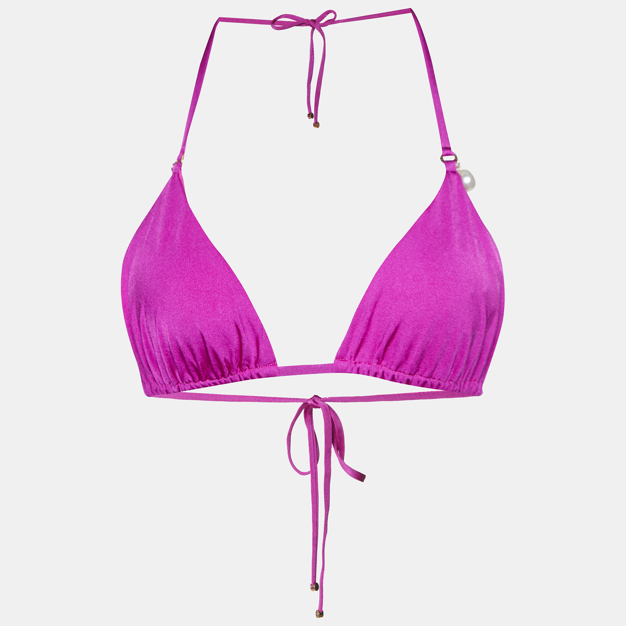 

Stella McCartney Purple Jersey Bikini Top