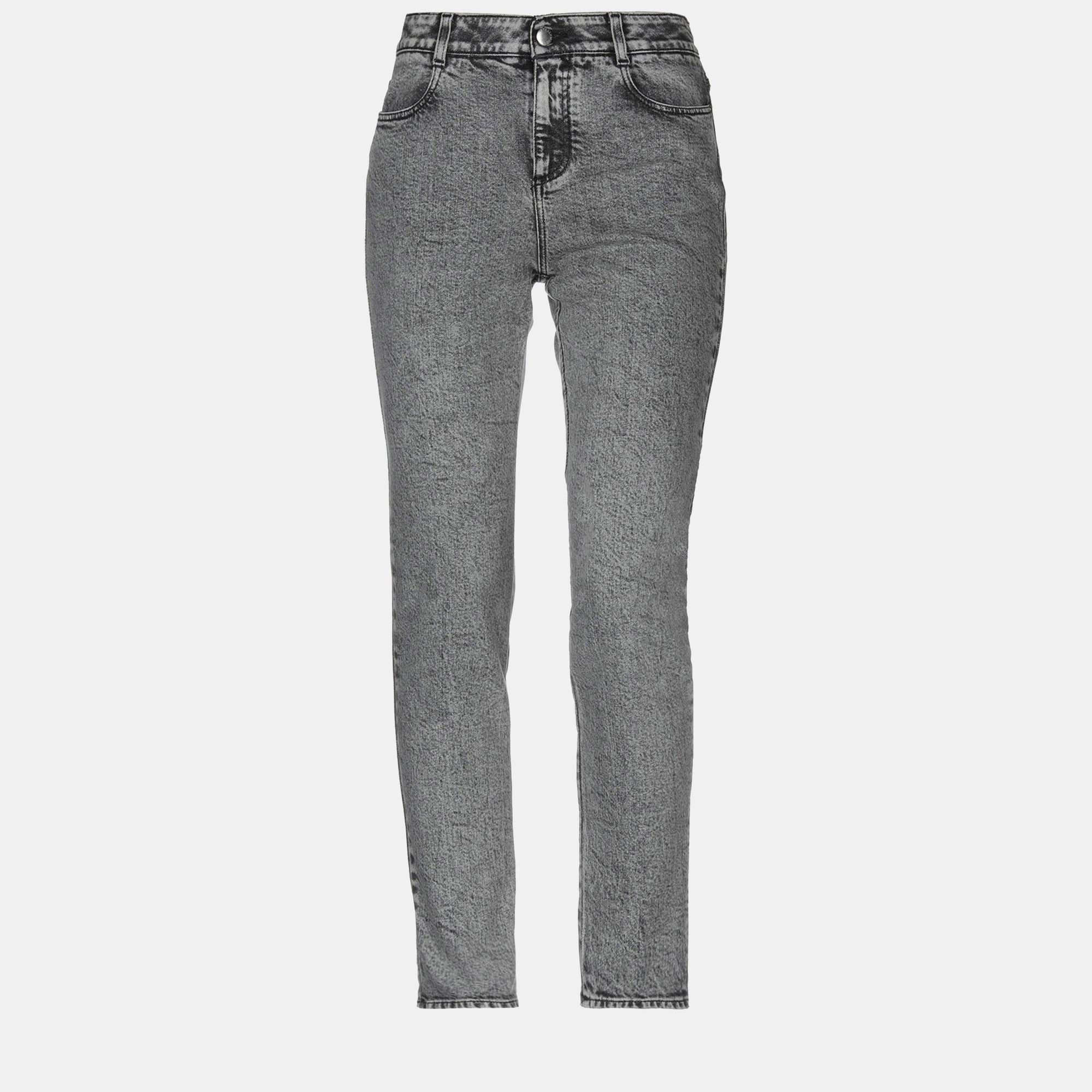 

Stella McCartney Grey Washed Denim Slim Fit Jeans S (SIZE 26)