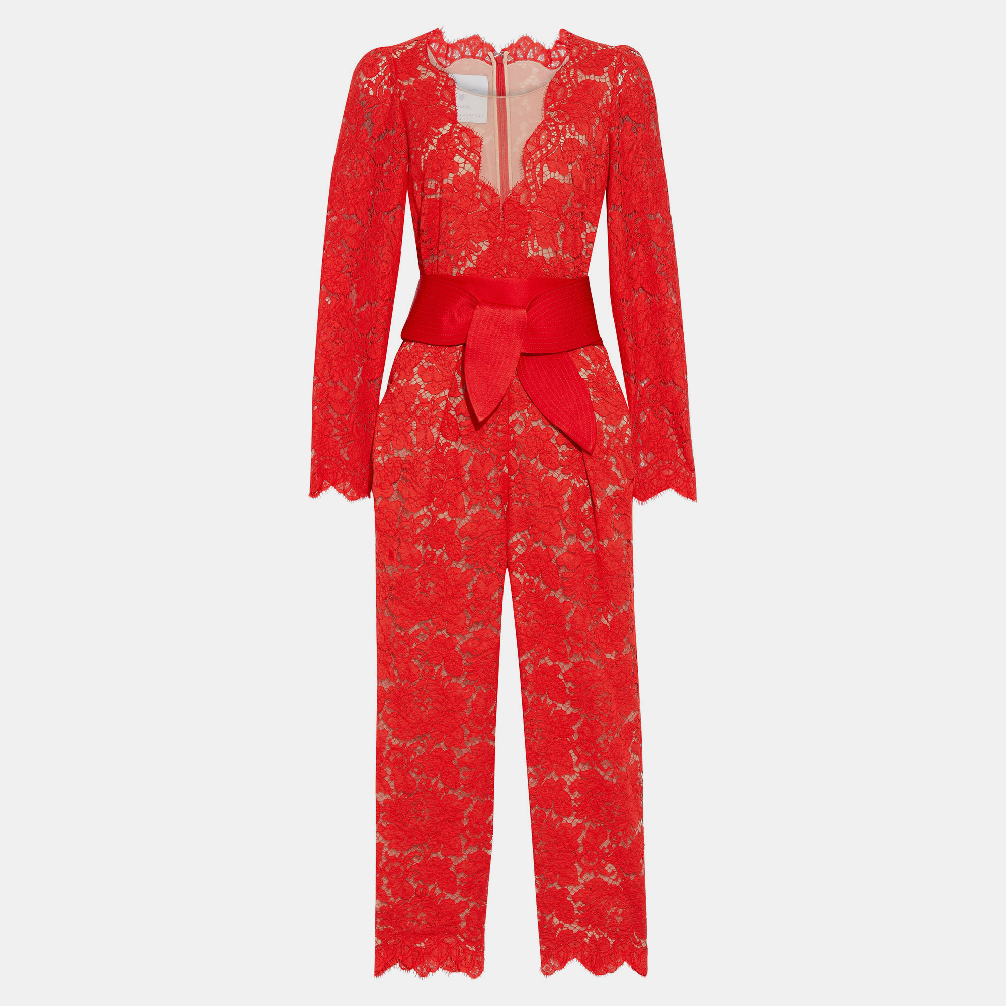 

Stella McCartney Cotton Jumpsuit IT 38, Red