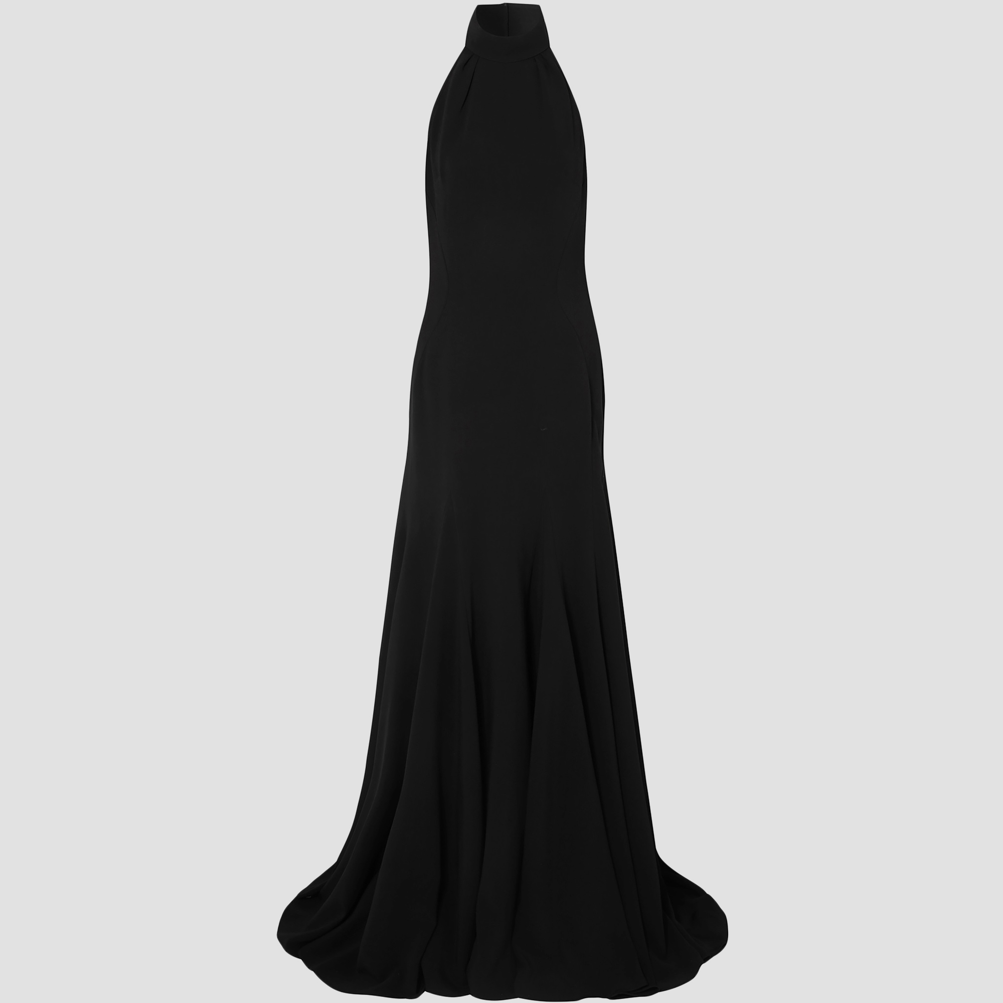 Pre-owned Stella Mccartney Viscose Gown 44 In Black