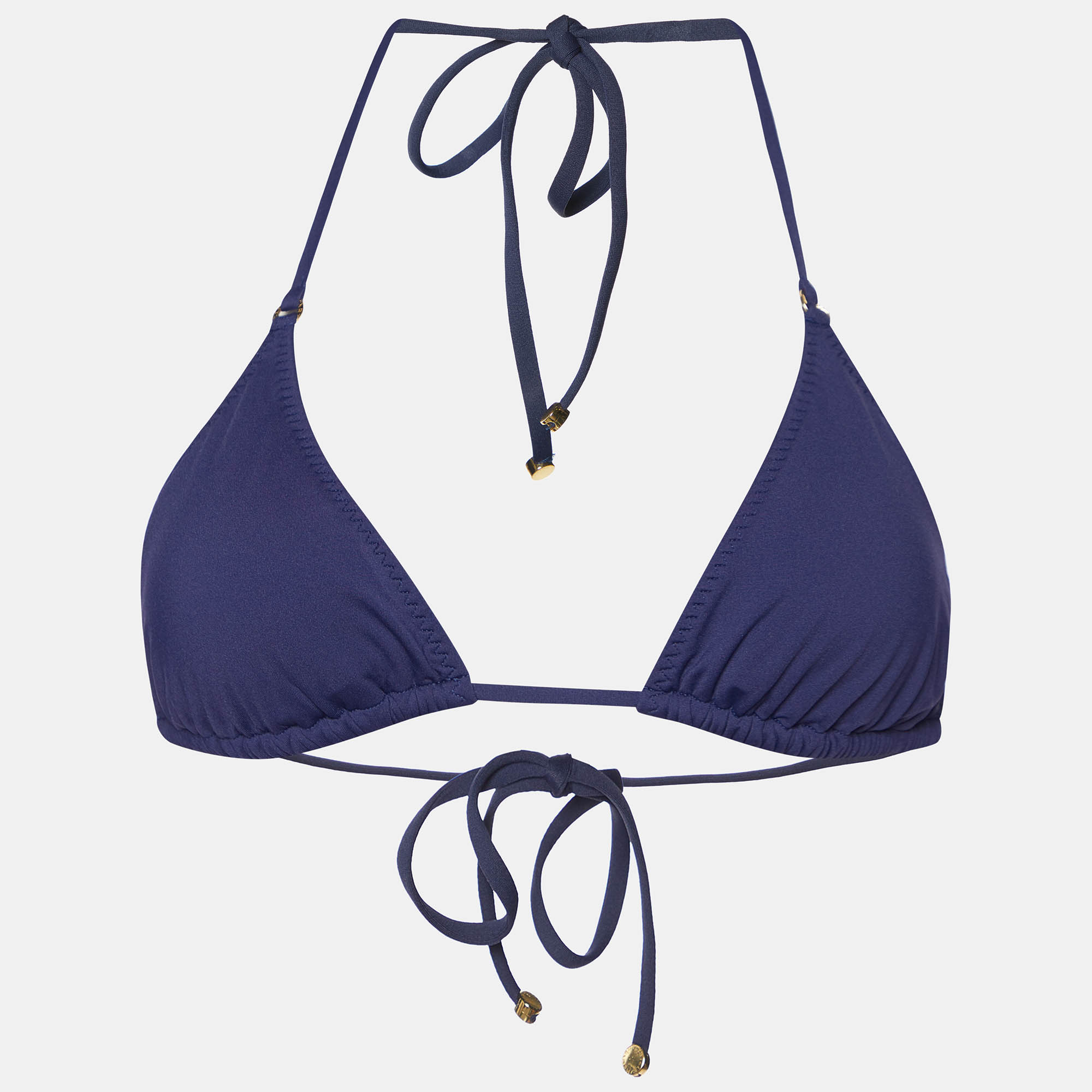 

Stella McCartney Navy Blue Bikini Top