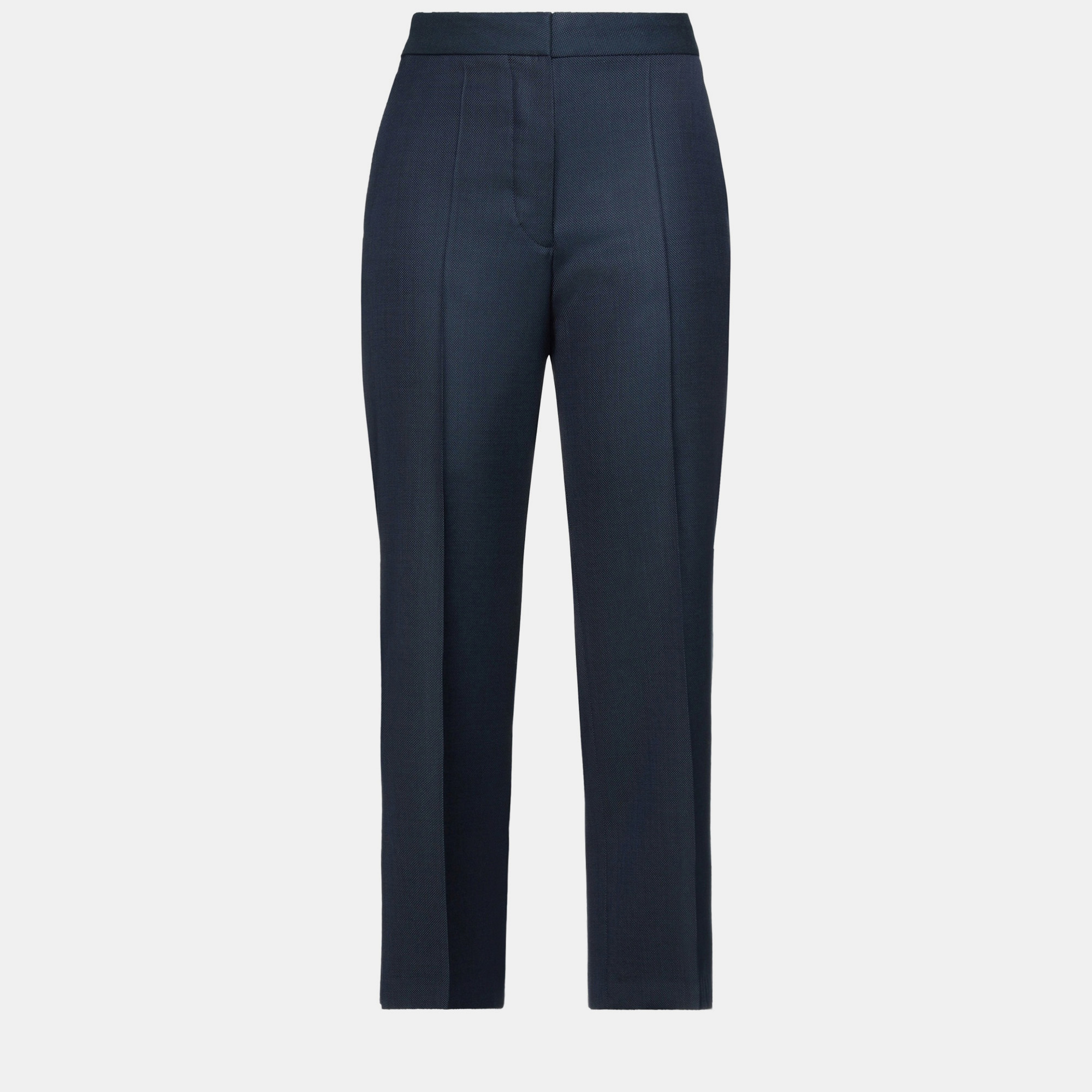 Pre-owned Stella Mccartney Blue Wool Pants Size 38