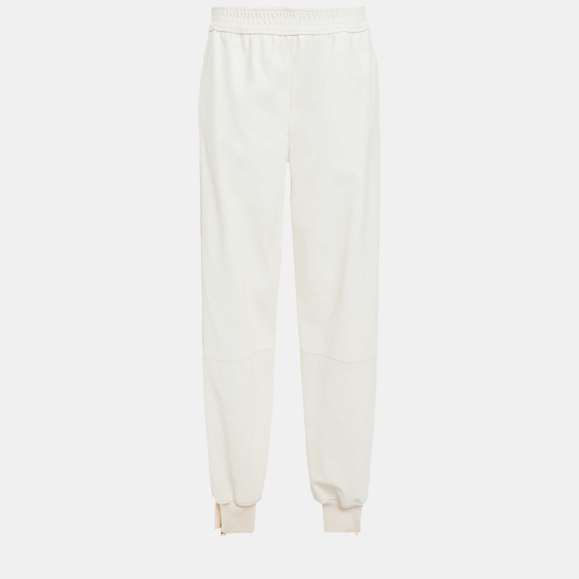 

Stella McCartney Polyester Tapered Pants 42, White