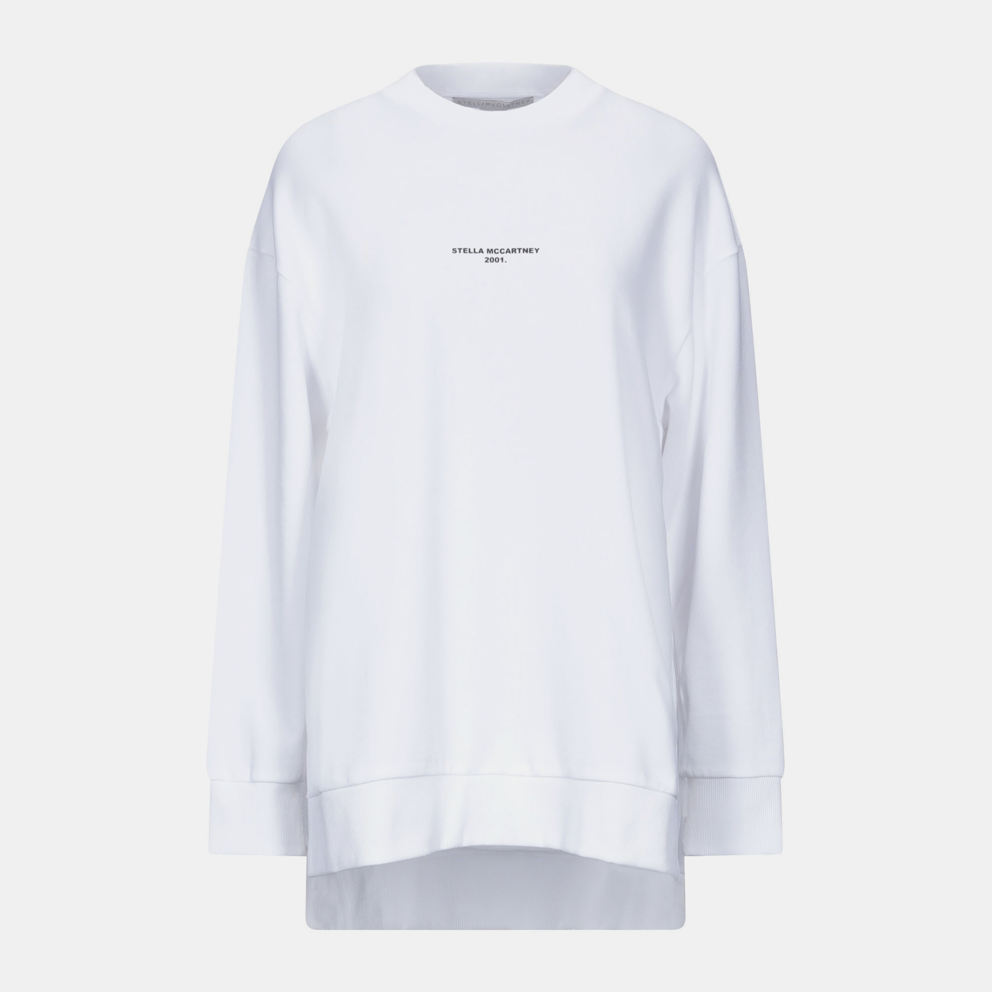 Pre-owned Stella Mccartney Cotton Sweatshirt 36 In White