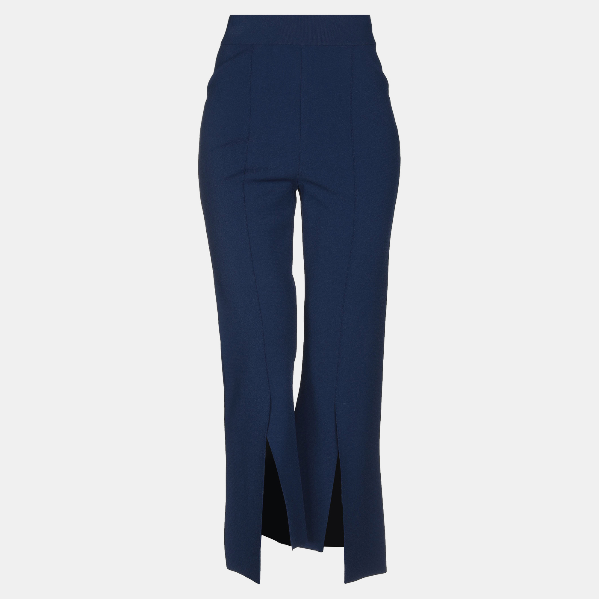

Stella McCartney Viscose Pants 42, Navy blue