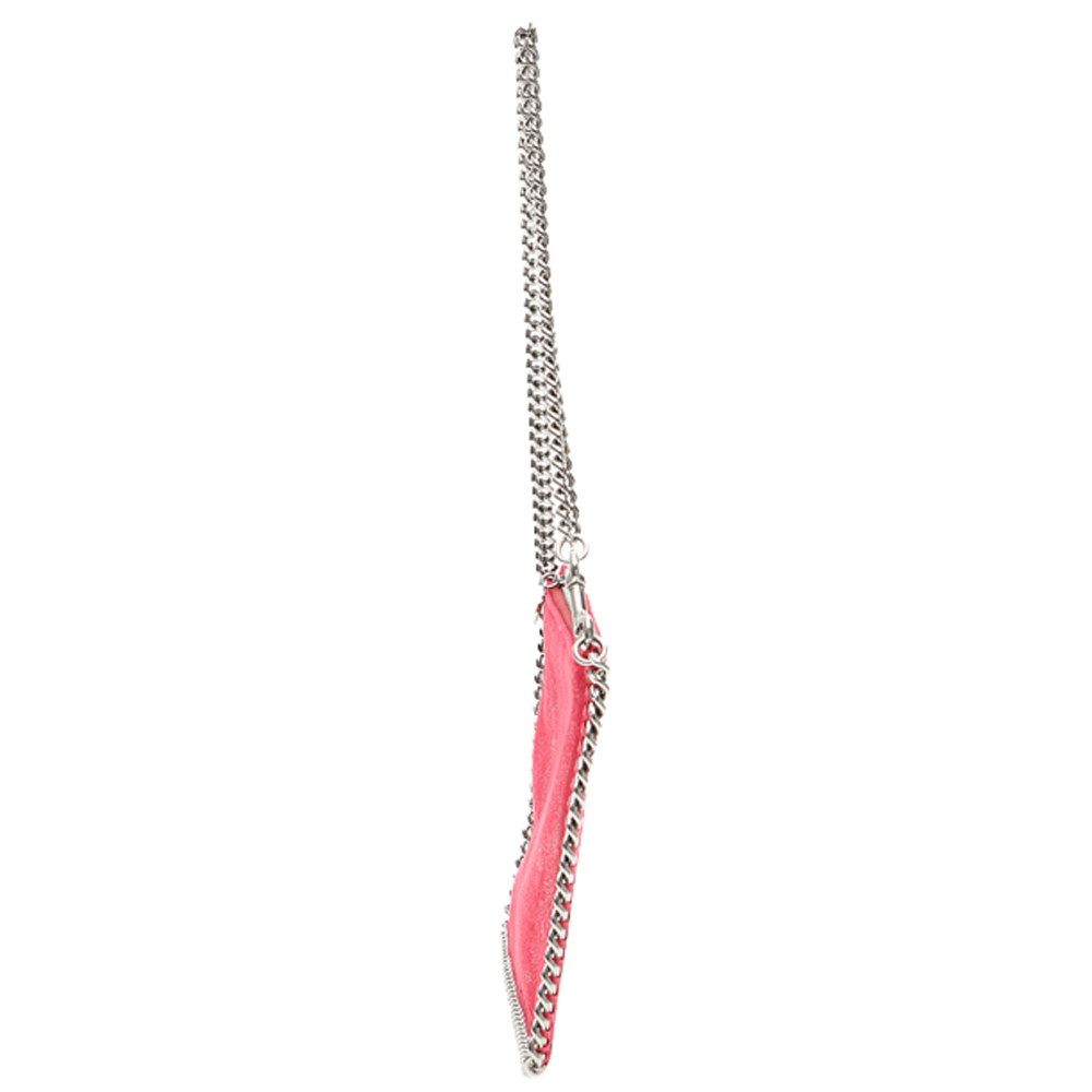 

Stella McCartney Red Falabella Leather Clutch Bag