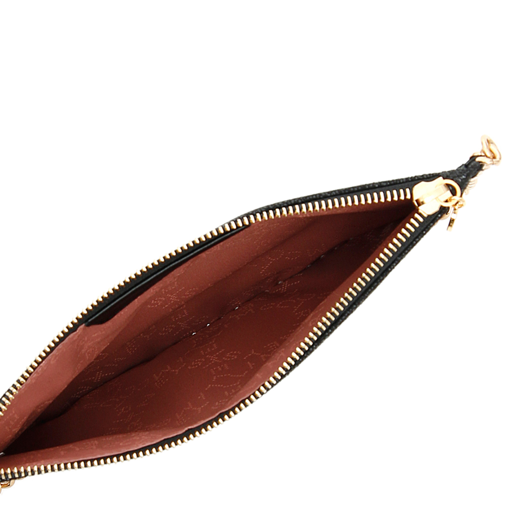 

Stella McCartney Black Leather Falabella Clutch