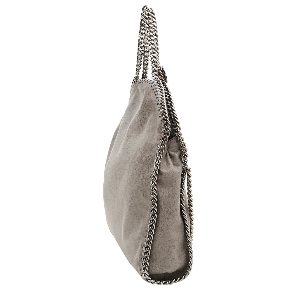 

Stella McCartney Light Grey Chain Falabella Tote Bag