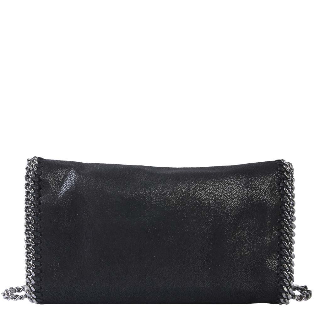 

Stella McCartney Black Shaggy Deer Vegetarian Suede Falabella crossbody bag