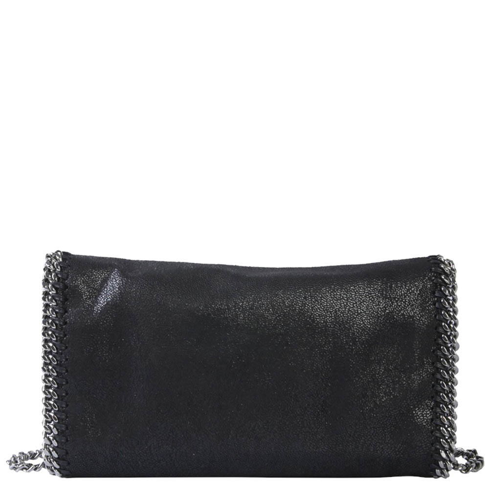 

Stella McCartney Black Faux-Leather Falabella Bag