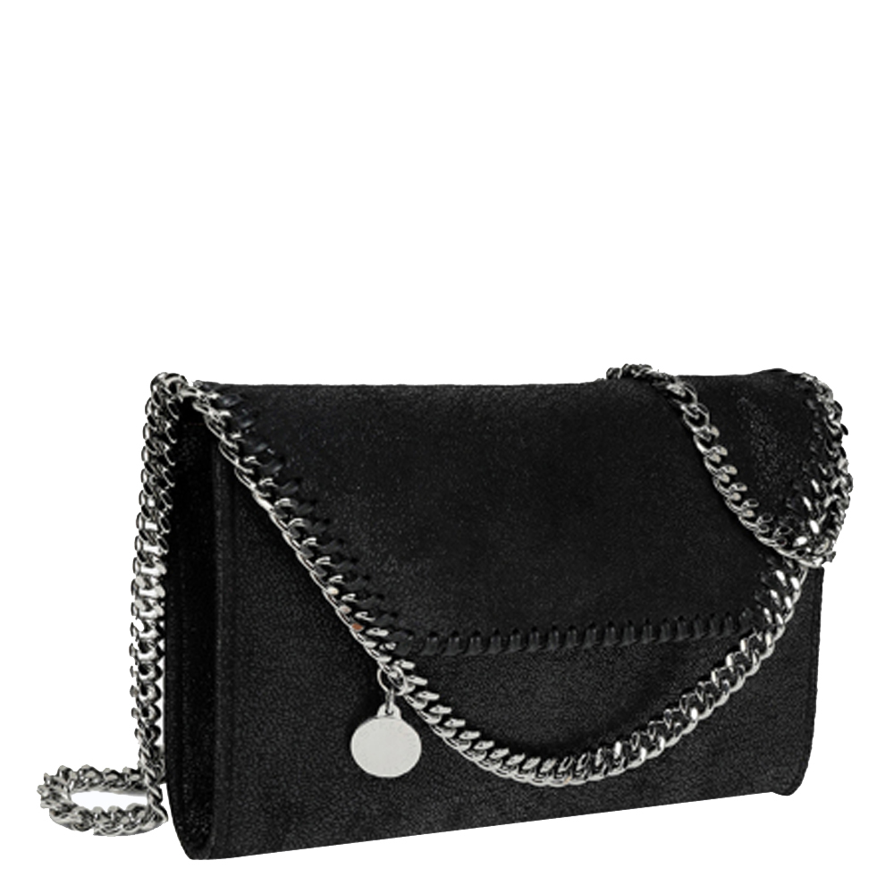 

Stella McCartney Black Canvas Falabella Mini Bag