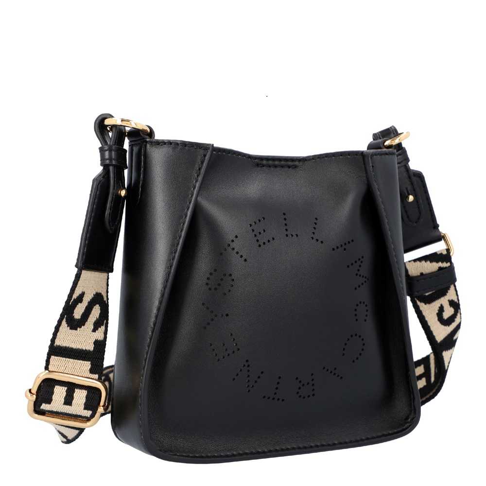 

Stella McCatrtney Black Polyester Stella Logo Shoulder Bag